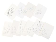 ONLY FOOLS & HORSES (BBC SITCOM) - CAST AUTOGRAPHS