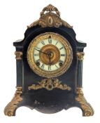 ANSONIA - A LATE 19TH CENTURY AMERICAN MANTEL CLOCK