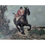 AFTER FRANK GILLETT - MR. JORROCK'S - EARLY 20TH CENTURY SIGNED PRINT