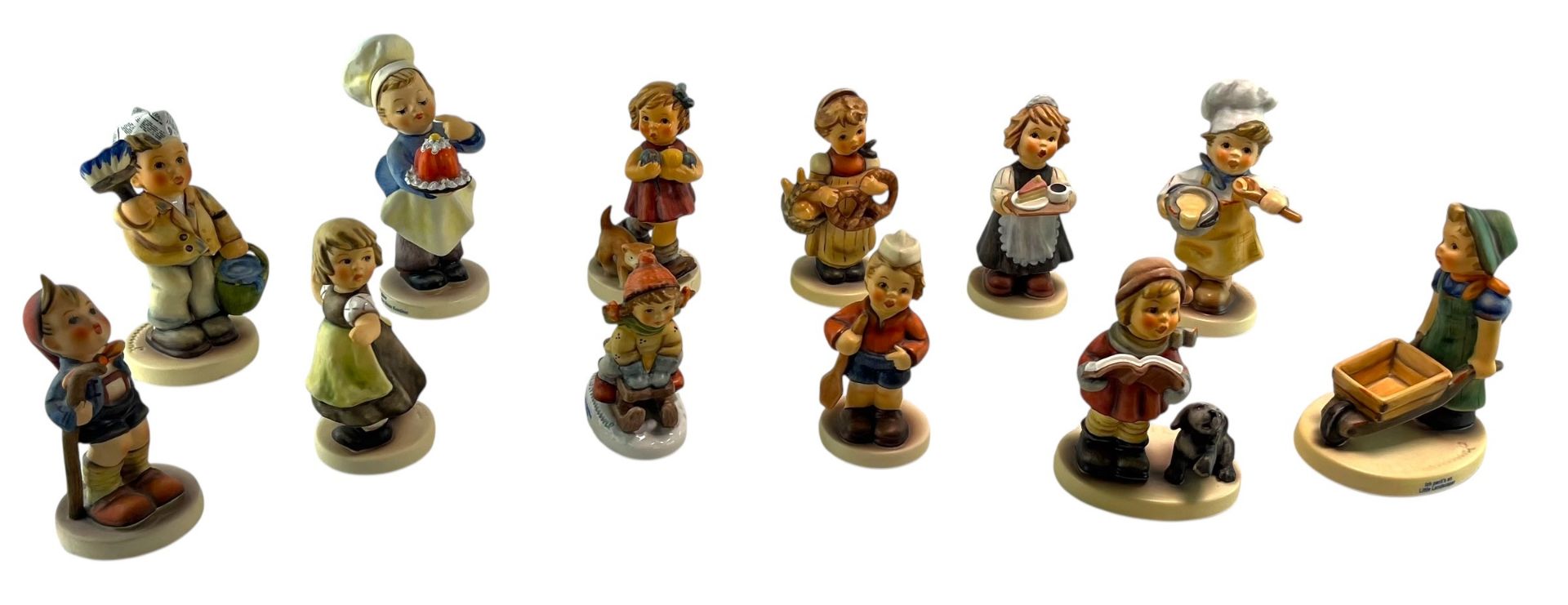 GOEBEL HUMMEL FIGURES - TWELVE BOXED PORCELAIN FIGURINES - Image 5 of 7