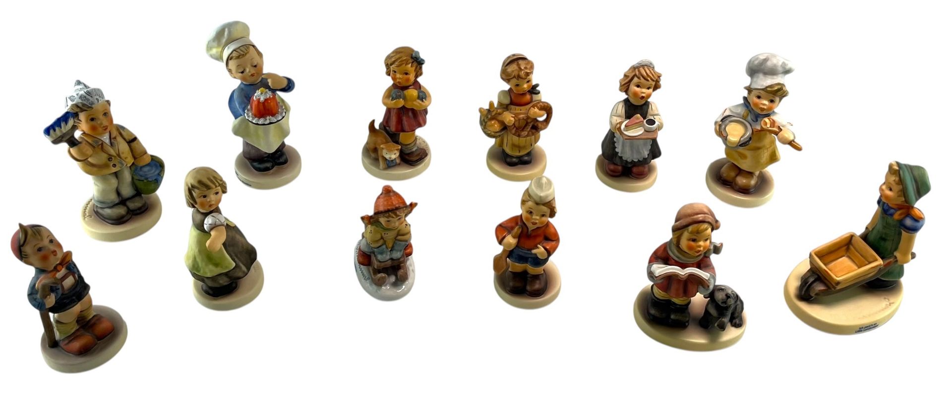 GOEBEL HUMMEL FIGURES - TWELVE BOXED PORCELAIN FIGURINES - Image 3 of 7