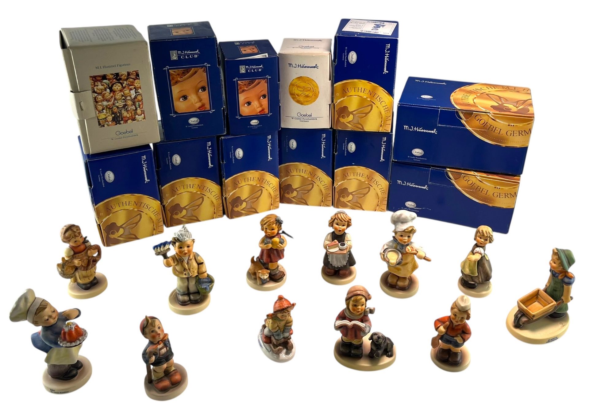 GOEBEL HUMMEL FIGURES - TWELVE BOXED PORCELAIN FIGURINES - Image 2 of 7