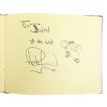 AUTOGRAPHS - FOUR ALBUMS OF SIGNATURES