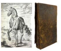 SNAPE, ANDREW 1686 THE ANATOMY OF A HORSE, SECOND EDITION, ILLUSTRATED