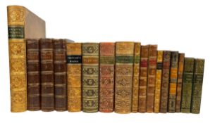 BINDINGS: COLLECTION OF 18TH & 19TH CENTURY POETRY BOOKS, BOUND IN FULL CALF, RIVIERE, ZAEHNSDORF