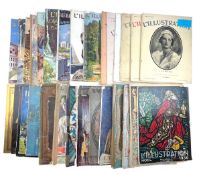 A COLLECTION OF FRENCH MAGAZINES - L'ILLUSTRATION & L'ILLUSTRATION NOEL - 1889-1954