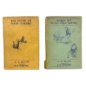 MILNE, A. A. 1936 THE HOUSE AT POOH CORNER & WHEN WE WERE VERY YOUNG