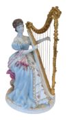 ROYAL WORCESTER - 1997 LIMITED EDITION GRACEFUL ARTS MUSIC BONE CHINA FIGURE