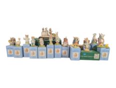 JOHN BESWICK FOR ROYAL DOULTON - COLLECTION OF BOXED BEATRIX POTTER FIGURES
