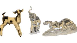 COLLECTION OF VINTAGE 20TH CENTURY & LATER CHINA / GLASS FIGURINES