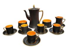 CARLTON WARE - EARLY 20TH CENTURY ART DECO COFFEE SERVICE