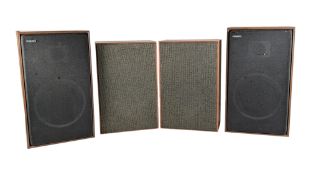 PHILLIPS / FIDELITY - TWO PAIRS OF SPEAKERS