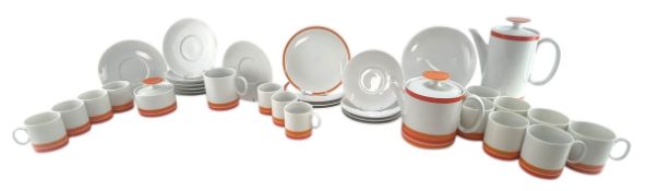 MID-CENTURY GERMANY THOMAS PORCELAIN TEA AND COFFEE SET
