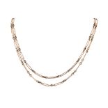 GOLD LONG GUARD CHAIN