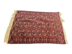 19TH CENTURY BOKHARA FLOOR RUG