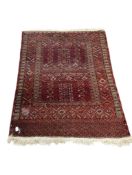 19TH CENTURY TEKKE TURKEN ENGSI CARPET FLOOR RUG