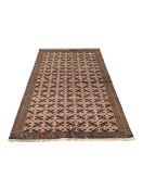 VINTAGE 20TH CENTURY NORTH EAST PERSIAN TURKOMAN CARPET FLOOR RUG