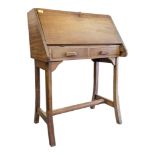BRITISH MODERN DESIGN - VINTAGE MID 20TH CENTURY TEAK BUREAU