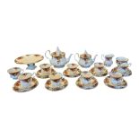 LATE 20TH CENTURY ROYAL ALBERT OLD COUNTRY ROSES CHINA TEA SERVICE