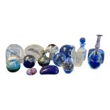 COLLECTION OF 20TH CENTURY STUDIO ART GLASS