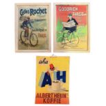 ADVERTISING - THREE POINT-OF-SALE SHOWCARDS