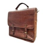 MULBERRY FOR EMI - LIMITED EDITION LEATHER LP VINYL RECORD BAG