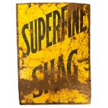 TOBACCOIANA - EARLY 20TH CENTURY VINTAGE ENAMEL SIGN