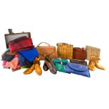 MIXED SELECTION OF VINTAGE LADIES' CLOTHING / ACCESSORIES