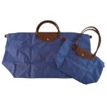 LONGCHAMP - TWO MODERN DESIGNER TOTE BAGS