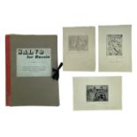 CUNARD, NANCY & OTHERS - c1942 SALVO FOR RUSSIA - LIMITED EDITION COLLECTION OF SIGNED ETCHINGS