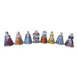 ROYAL WORCESTER - THE CONNOISSEUR COLLECTION - SET OF BONE CHINA CANDLE SNUFFERS