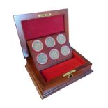 DANBURY MINT - THE GEORGE V PENNY MINTMARKS COIN SET