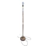 BRITISH MODERN DESIGN - MID CENTURY TEAK WOOD STANDARD LAMP