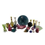 COLLECTION OF MID 20TH CENTURY GLASS, TO INC. LINEA VALENTINA MURANO