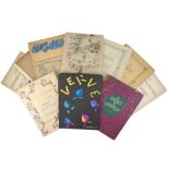 VERVE: AN ARTISTIC AND LITERARY QUARTERLY - 10 ISSUES FROM 1940-50, INC MATISSE, PICASSO, BONNARD