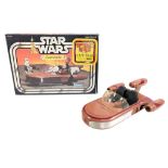 STAR WARS - ORIGINAL VINTAGE 'END OF THE LINE' LAND SPEEDER PLAYSET