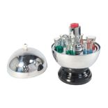 1960S 'BOWLING BALL' TABLETOP DRINKS DISPENSER / DECANTER