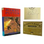ROWLING, J. K. - 2000 HARRY POTTER AND THE GOBLET OF FIRE, SIGNED, FIRST EDITION