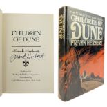 HERBERT, FRANK - 1976 CHILDREN OF DUNE, SIGNED FIRST EDITION, WITH DUSTWRAPPER