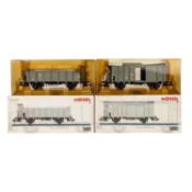 MÄRKLIN zwei Güterwagen der SBB, Spur 1,