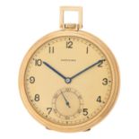 LONGINES offene Taschenuhr ca. 1930-1935.