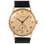 LONGINES attraktive Vintage Herrenuhr ca. 40er Jahre inkl. Box.