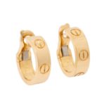 CARTIER Creolen "LOVE",