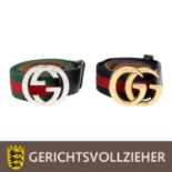 GUCCI Gürtel Konvolut.