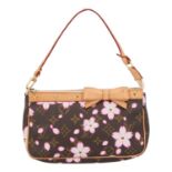 LOUIS VUITTON X TAKASHI MURAKAMI Pochette "POCHETTE ACC. NM", Koll.: 2003.