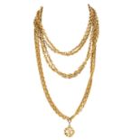 CHANEL VINTAGE Halskette.
