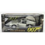 James Bond - Autoart 1:18 scale diecast model of Bonds Aston Martin DB5, Unsigned special edition