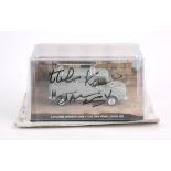 James Bond - (The Spy Who Loved Me 1977), Eagle Moss scale model Leyland Sherpa Van signed by