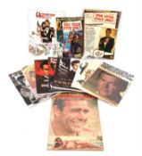 James Bond: Collection of Twelve official James Bond film magazines and cinema brochures