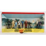 James Bond: boxed A.C. Gilbert Co. James Bond Secret Agent 007 Ten Movie Characters Set (1965)
